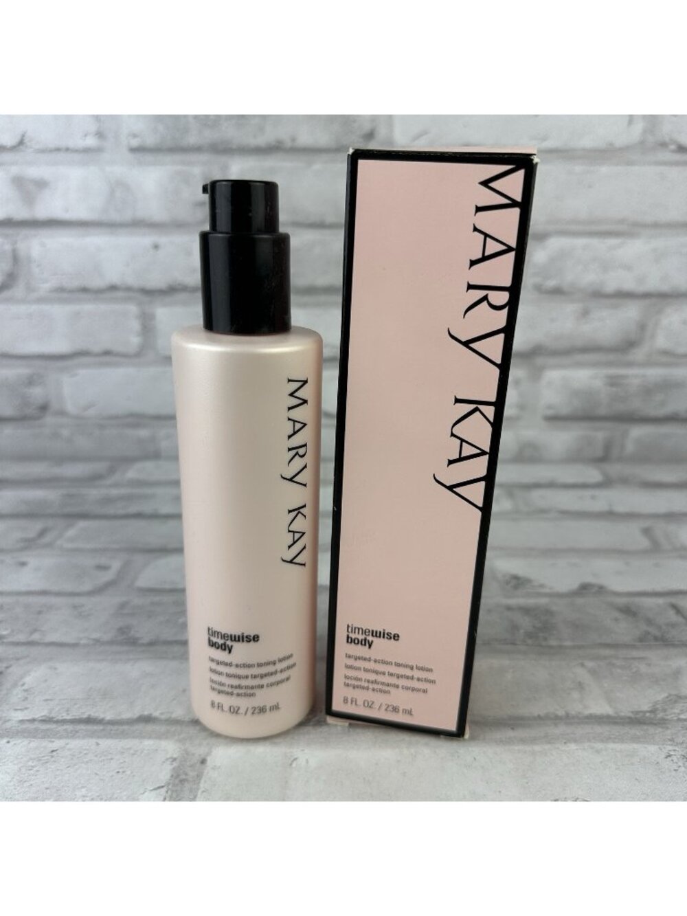 Mary Kay Timewise Body Targeted Action Toning Lotion 8 oz NOS Dry to Oily